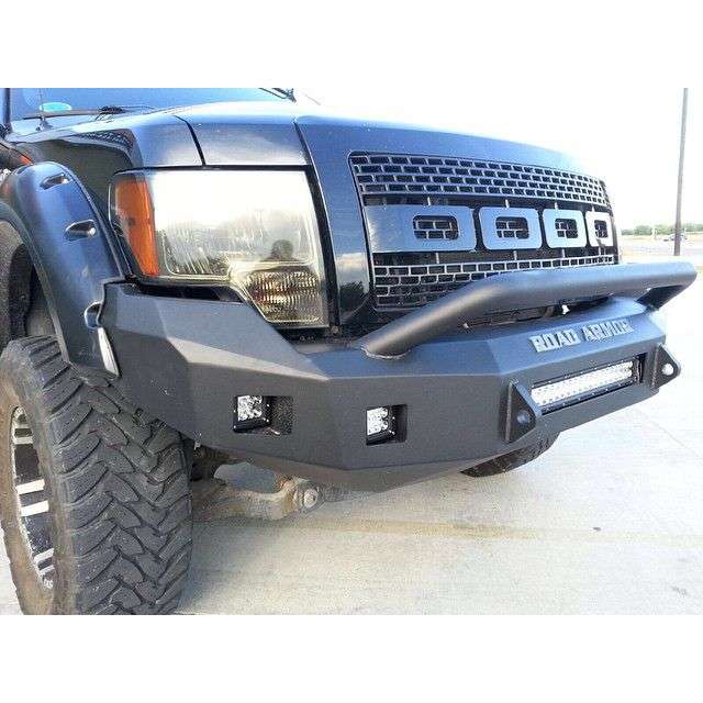 Stealth Front Non-Winch Bumper Pre-Runner Guard - Texture Black 2009-2014 Ford F-150