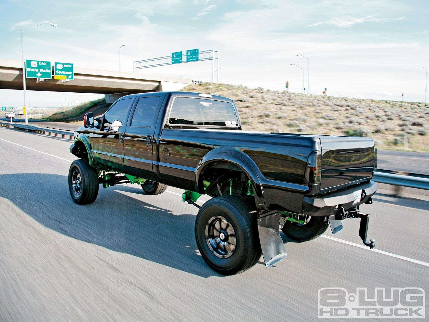 Stealth Rear Winch Bumper - Texture Black 1999-2007 Ford F-250 F-350 F-450