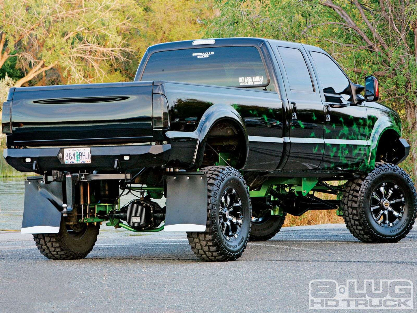 Stealth Rear Winch Bumper - Texture Black 1999-2007 Ford F-250 F-350 F-450