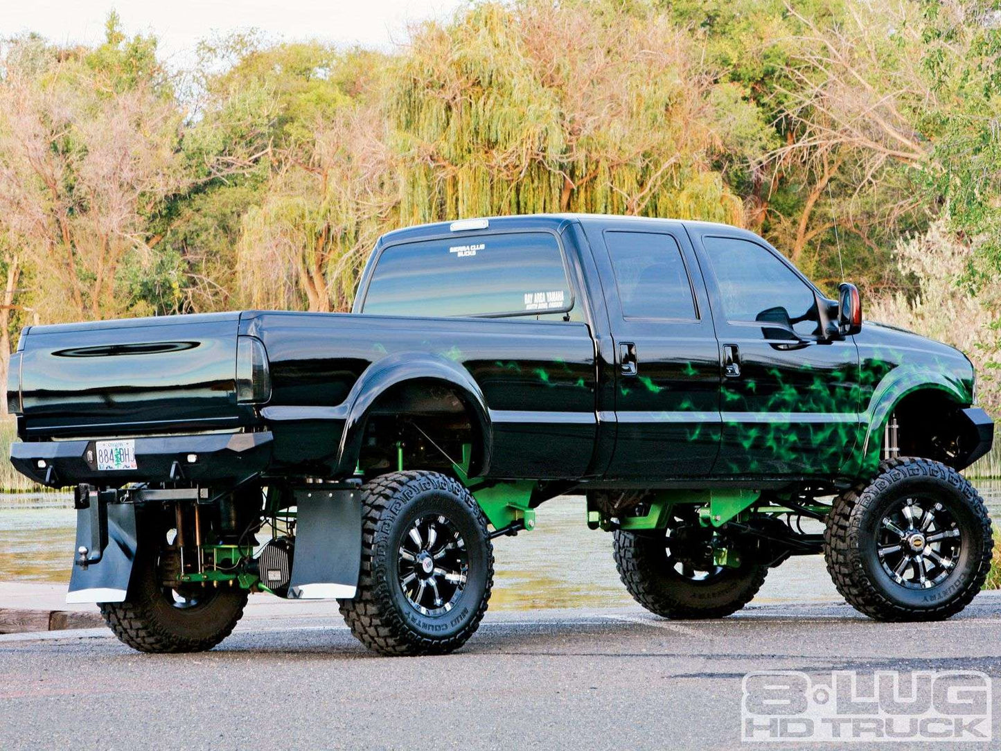 Stealth Rear Winch Bumper - Texture Black 1999-2007 Ford F-250 F-350 F-450
