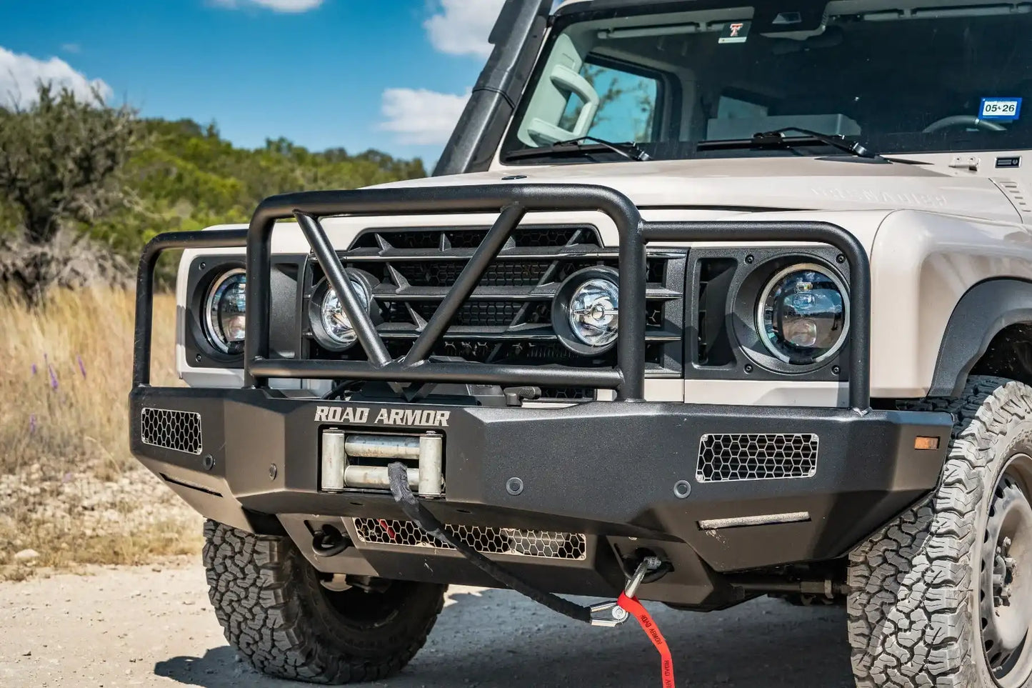 Ineos Front Winch Bumper Lonestar Guard - Texture Black 2024-2025