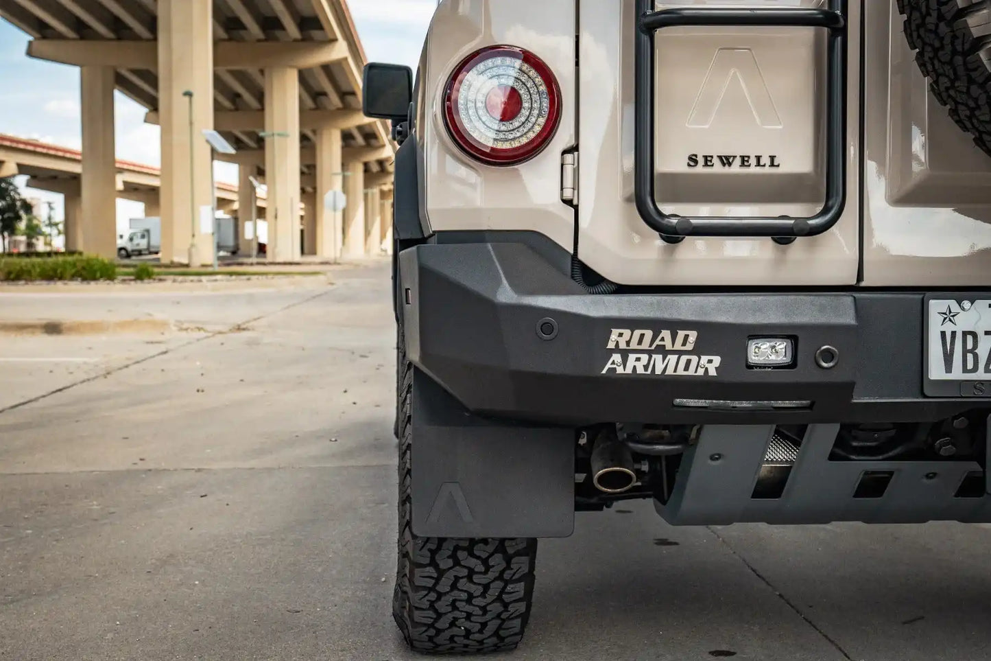 Ineos Rear Base Bumper - Texture Black 2024-2025