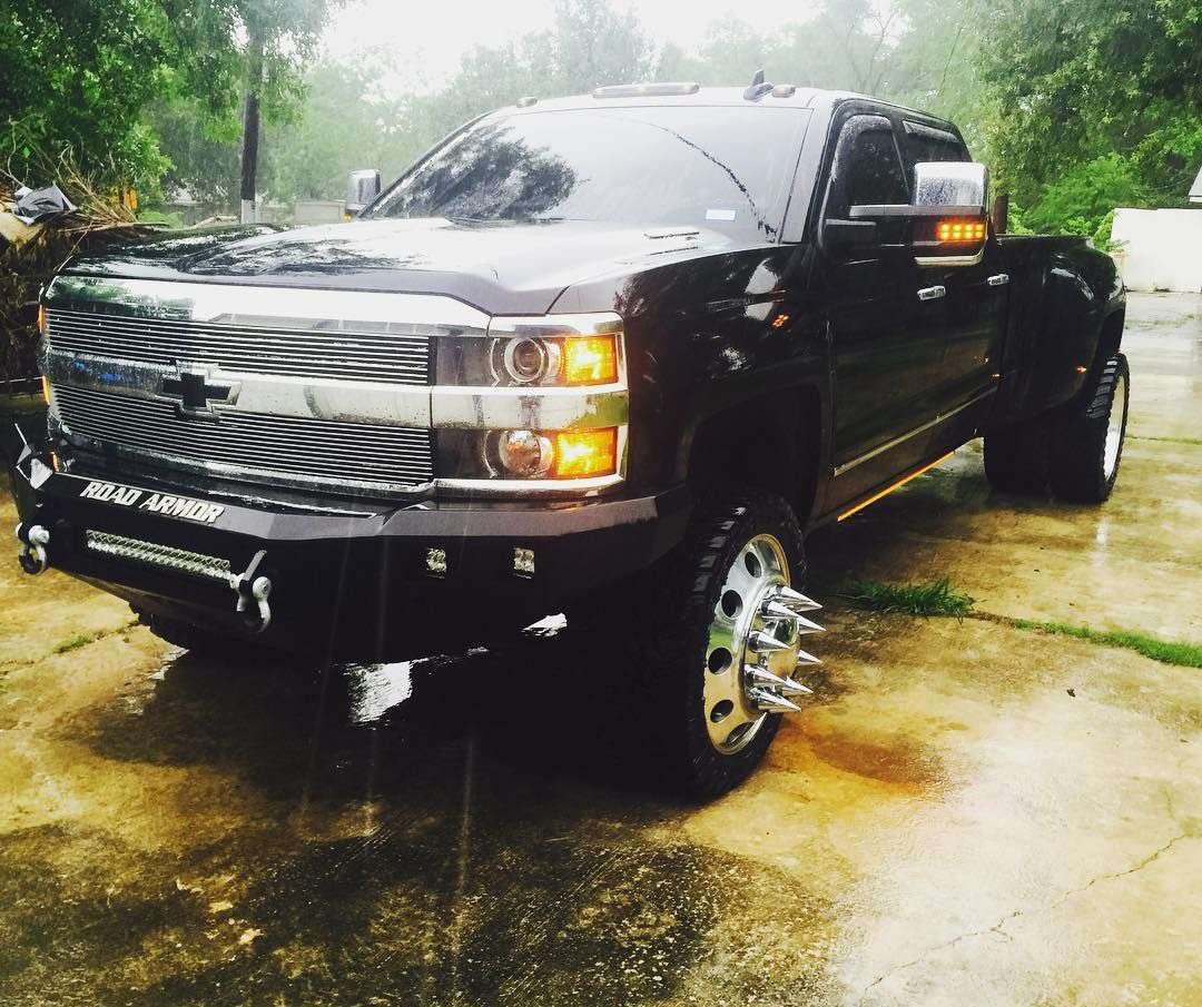 Stealth Front Non-Winch Bumper - Texture Black 2015-2019 Chevrolet 2500 3500