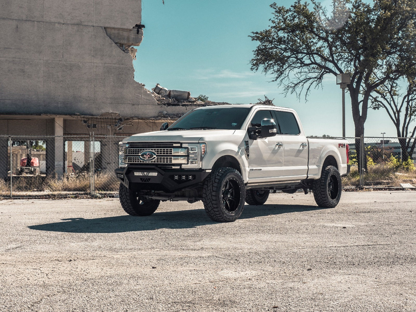 Spartan Front Bumper - Texture Black 2017-2022 Ford F-250 F-350 F-450
