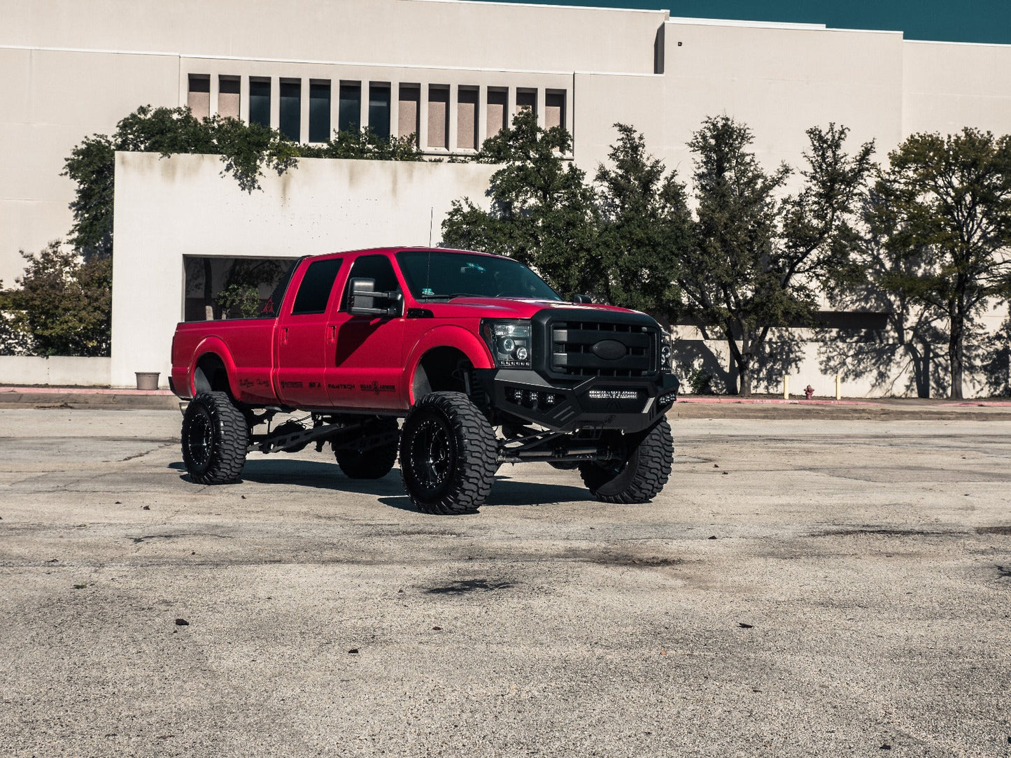 Spartan Front Bumper - Texture Black 2011-2016 Ford F-250 F-350 F-450