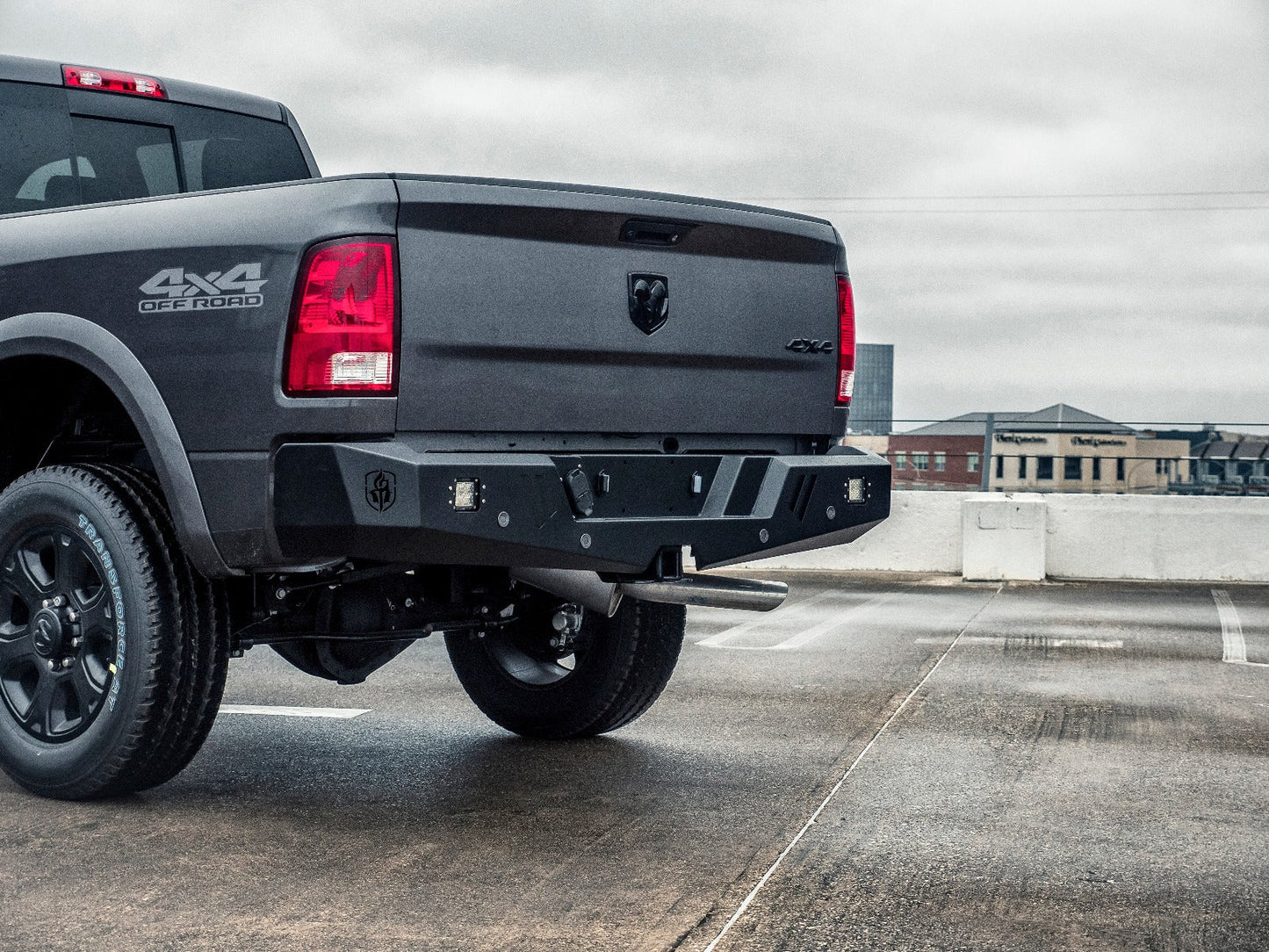 Spartan Rear Bumper - Texture Black 2010-2018 RAM 2500 3500 4500