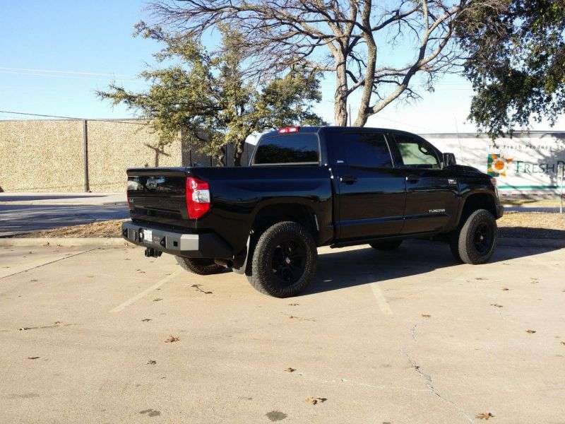 Stealth Rear Winch Bumper - Texture Black 2014-2021 Toyota Tundra