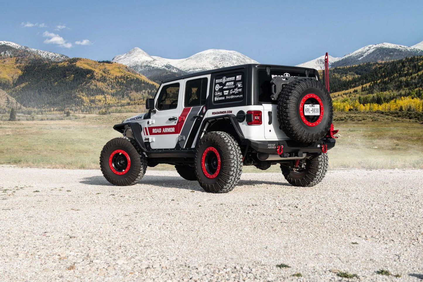 Stealth Rear Fender Flares - Texture Black 2018-2025 Jeep JL JLU