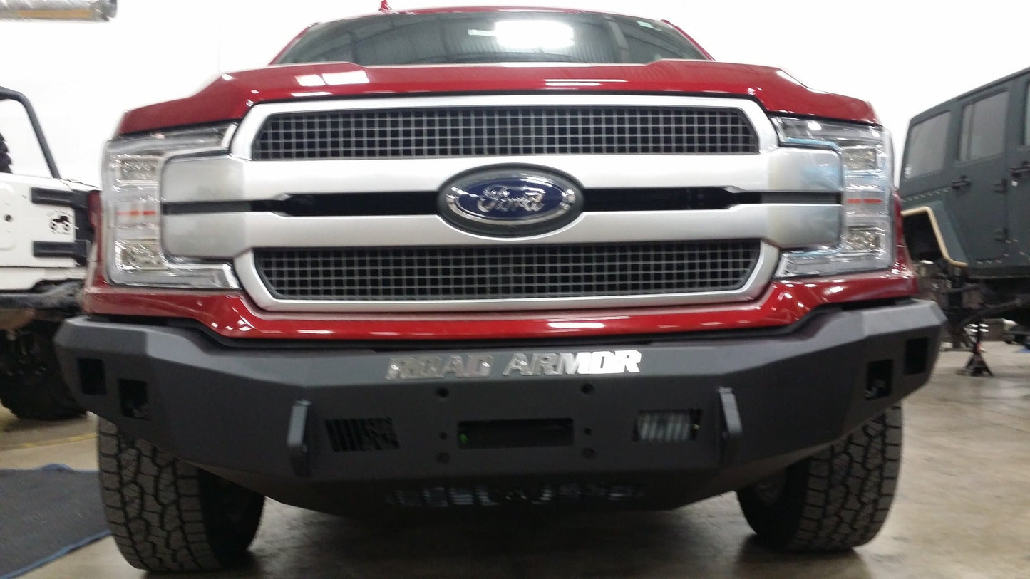 Stealth Front Winch Bumper - Texture Black 2018-2020 Ford F-150