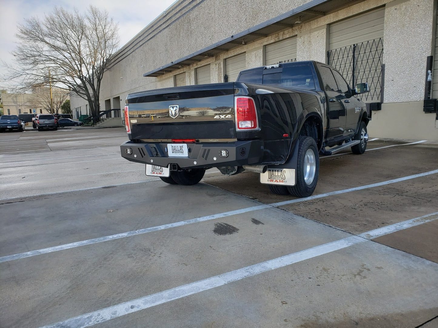 Spartan Rear Bumper - Texture Black 2010-2018 RAM 2500 3500 4500