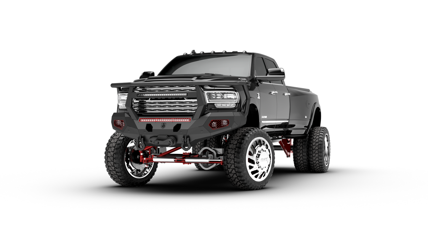 Evolution Front Winch Bumper Reaper Guard - Texture Black 2019-2024 RAM 2500 3500