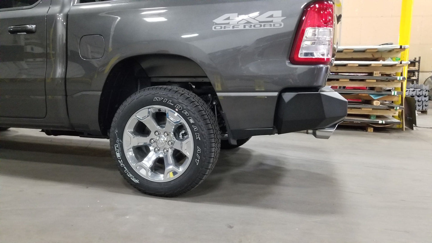 Spartan Rear Bumper - Texture Black 2019-2024 RAM 1500 TRX Rebel