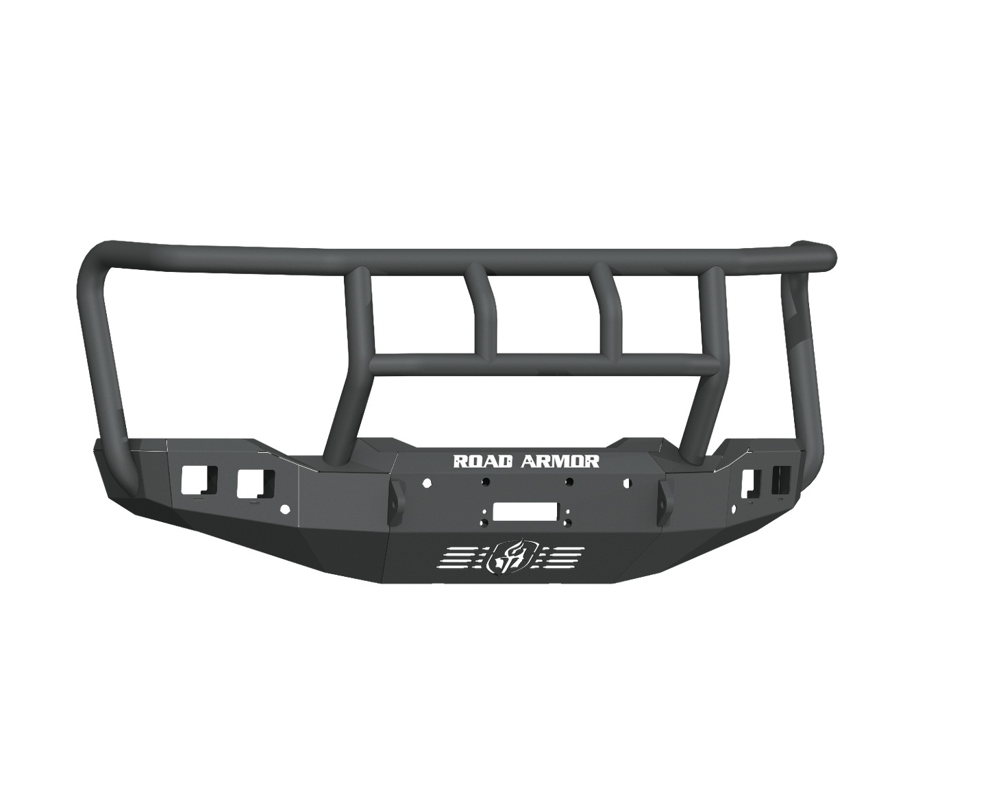 Stealth Front Winch Bumper Titan II Guard - Texture Black 2020-2023 GMC 2500 3500