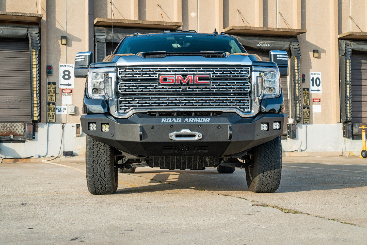Stealth Front Winch Bumper Pre-Runner Guard - Texture Black 2020-2023 GMC 2500 3500