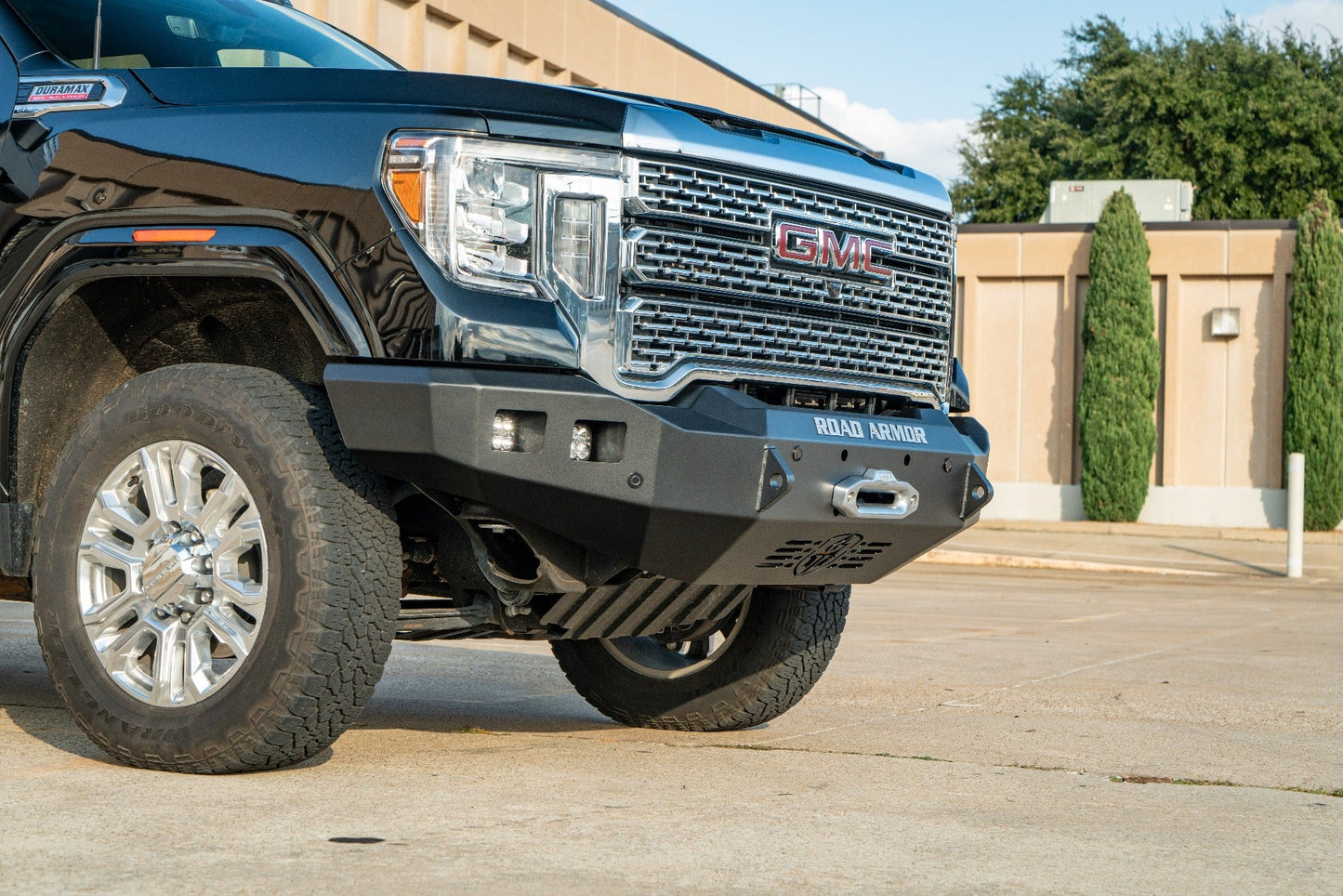 Stealth Front Winch Bumper - Texture Black 2020-2023 GMC 2500 3500
