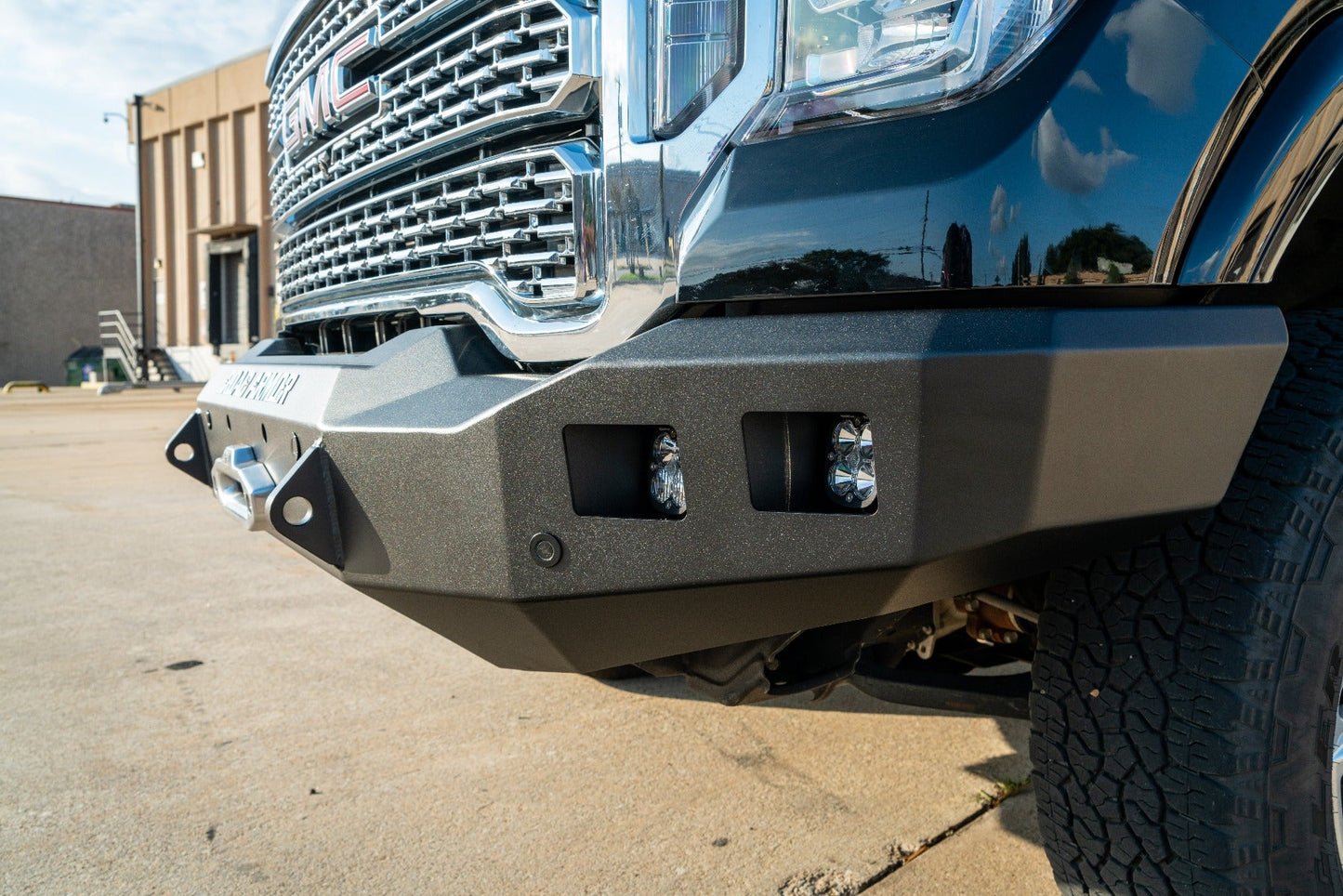Stealth Front Winch Bumper - Texture Black 2020-2023 GMC 2500 3500