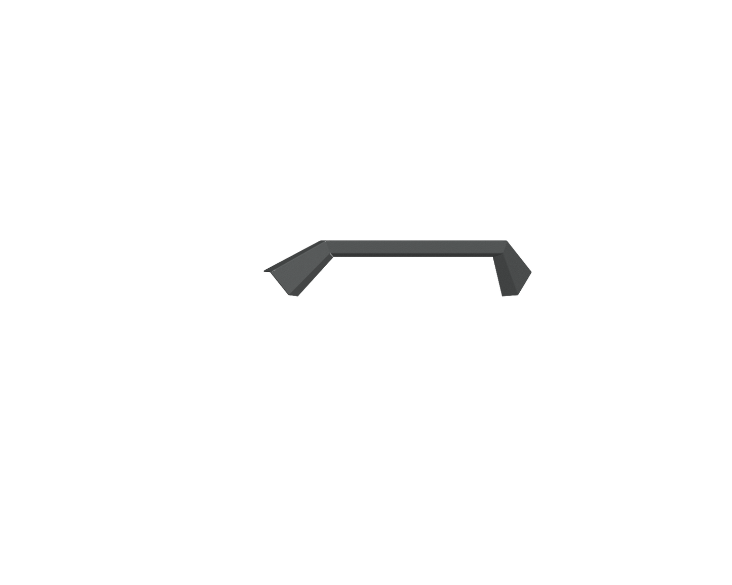 Spartan Front Bumper Bolt on Accessory Sheet Metal Pre-Runner Guard - Texture Black 2020-2023 GMC 2500 3500