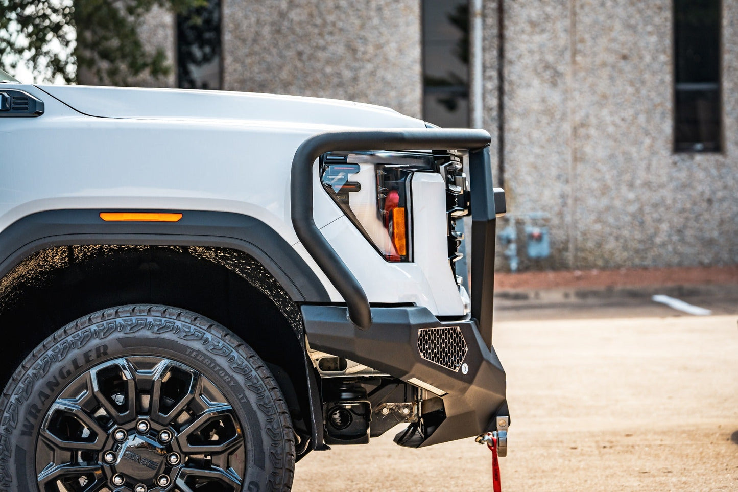 Evolution Front Winch Bumper Reaper Guard - Texture Black 2024-2025 GMC 2500 3500