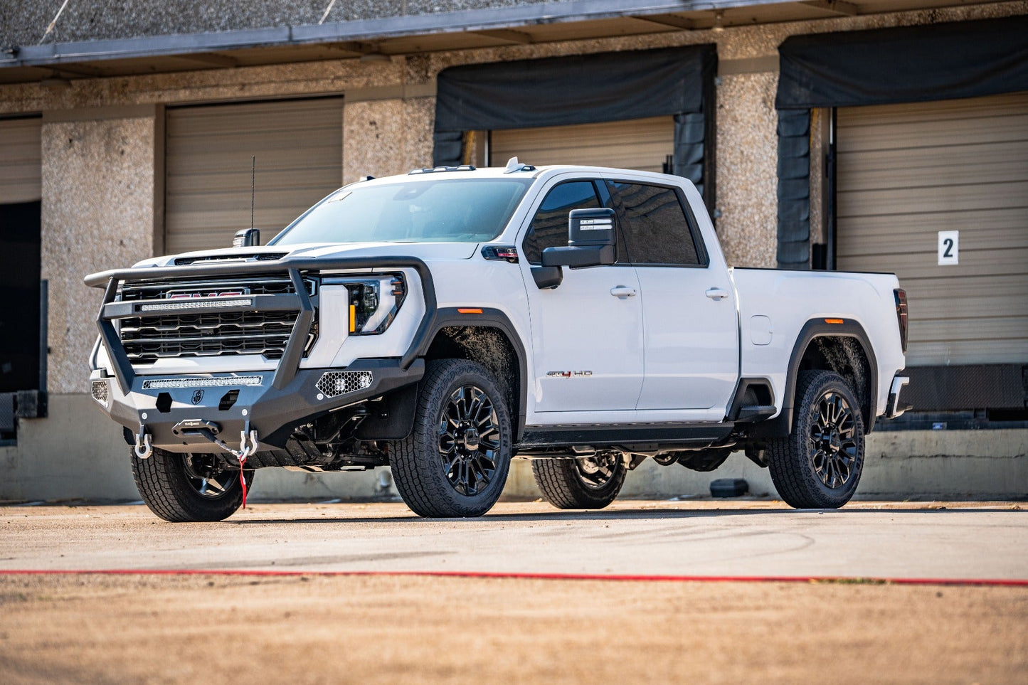 Evolution Front Winch Bumper Reaper Guard - Texture Black 2024-2025 GMC 2500 3500