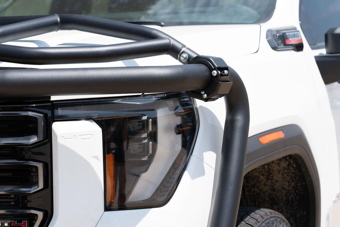 Stealth Front Winch Bumper Titan II Guard | Intimidator - Texture Black 2024-2025 GMC 2500 3500