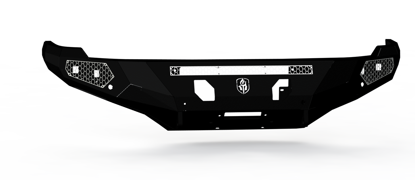 Evolution Front Winch Bumper - Texture Black 2024-2025 GMC 2500 3500