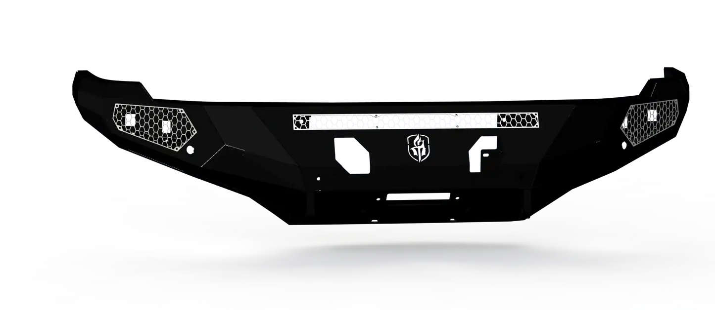 Evolution Front Winch Bumper - Texture Black 2024-2025 GMC 2500 3500