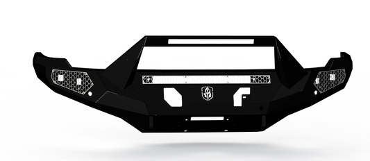 Evolution Front Winch Bumper Sheet Metal Pre-Runner Guard - Texture Black 2024-2025 GMC 2500 3500