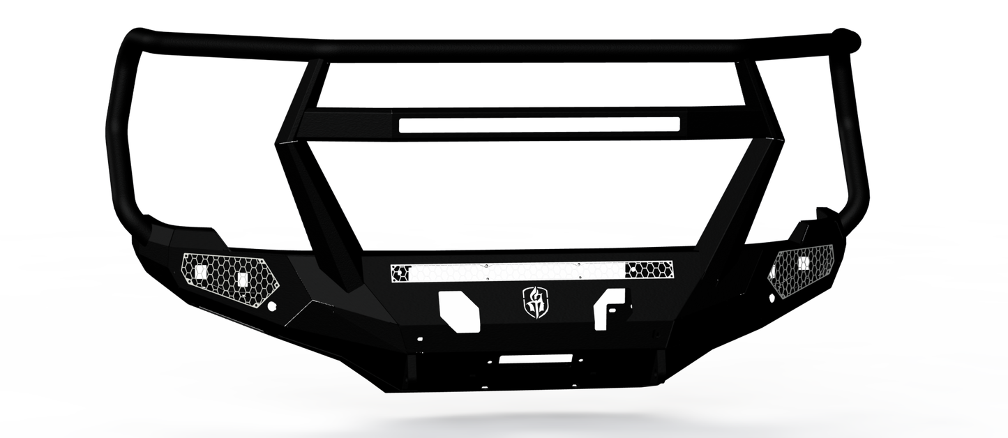 Evolution Front Winch Bumper Reaper Guard - Texture Black 2024-2025 GMC 2500 3500