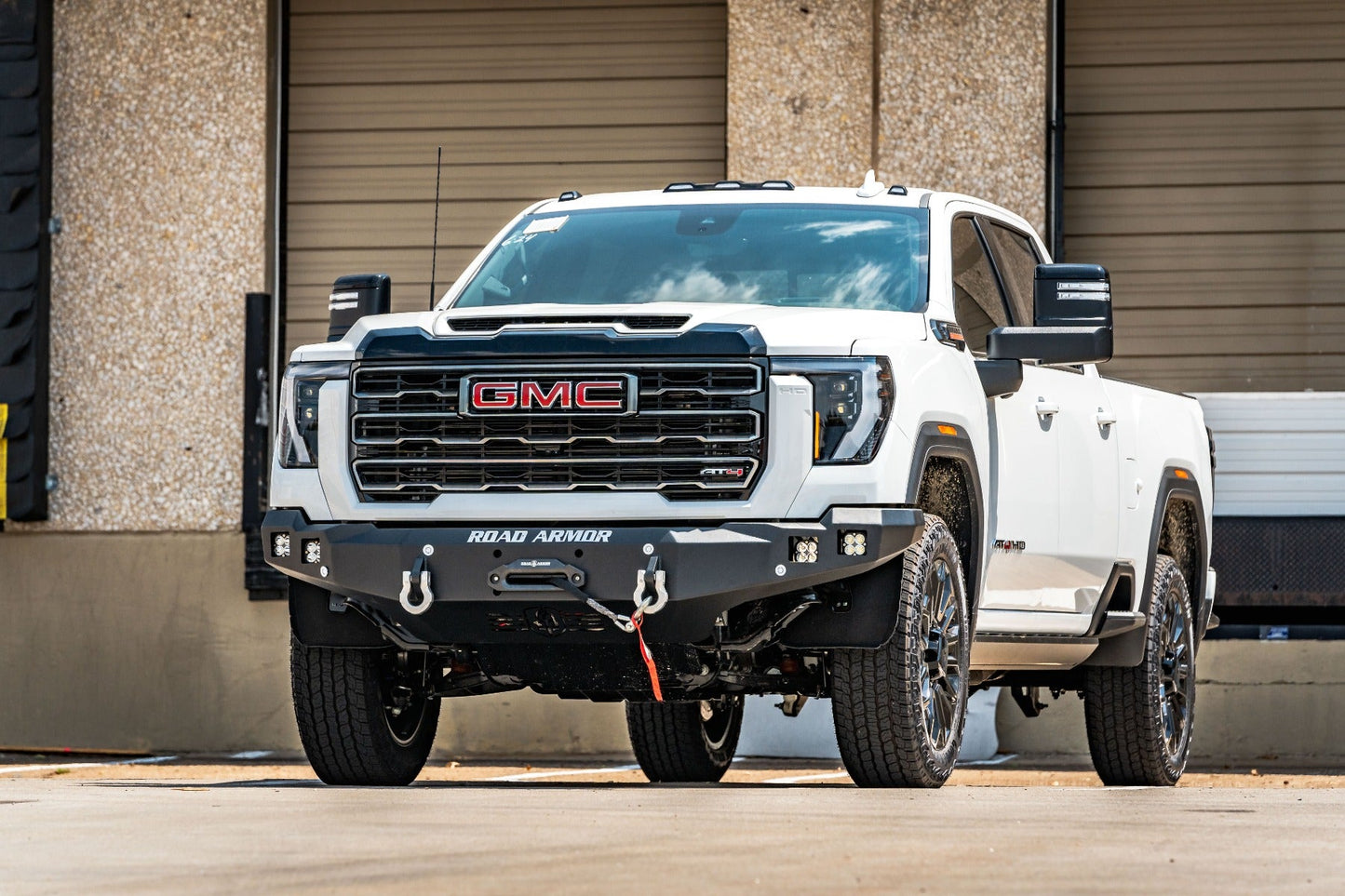 Stealth Front Winch Bumper - Texture Black 2024-2025 GMC 2500 3500