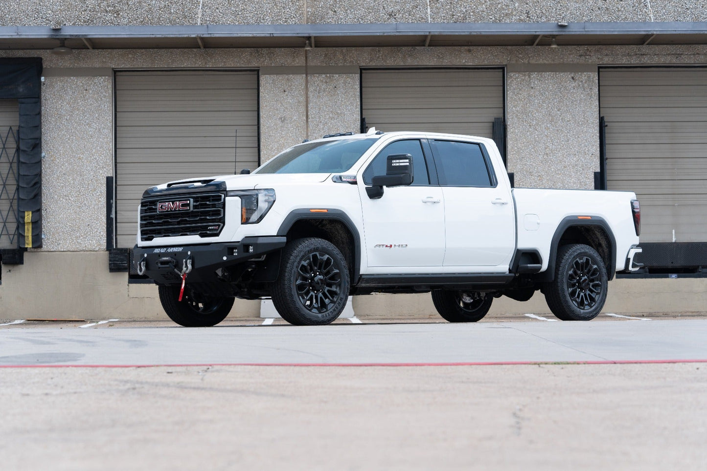 Stealth Front Winch Bumper - Texture Black 2024-2025 GMC 2500 3500