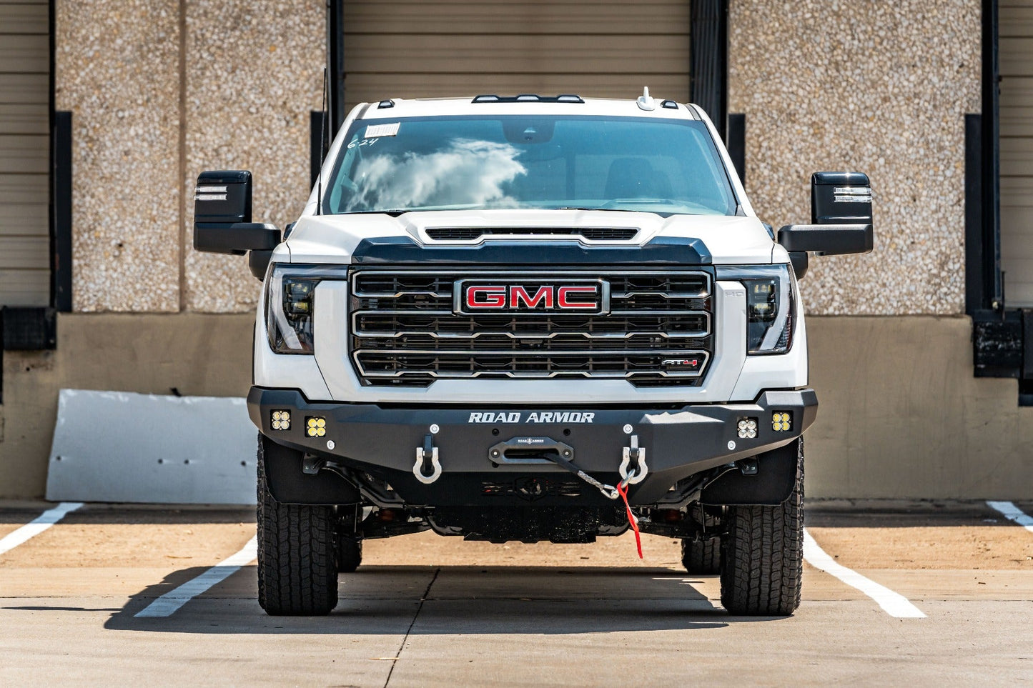 Stealth Front Winch Bumper - Texture Black 2024-2025 GMC 2500 3500