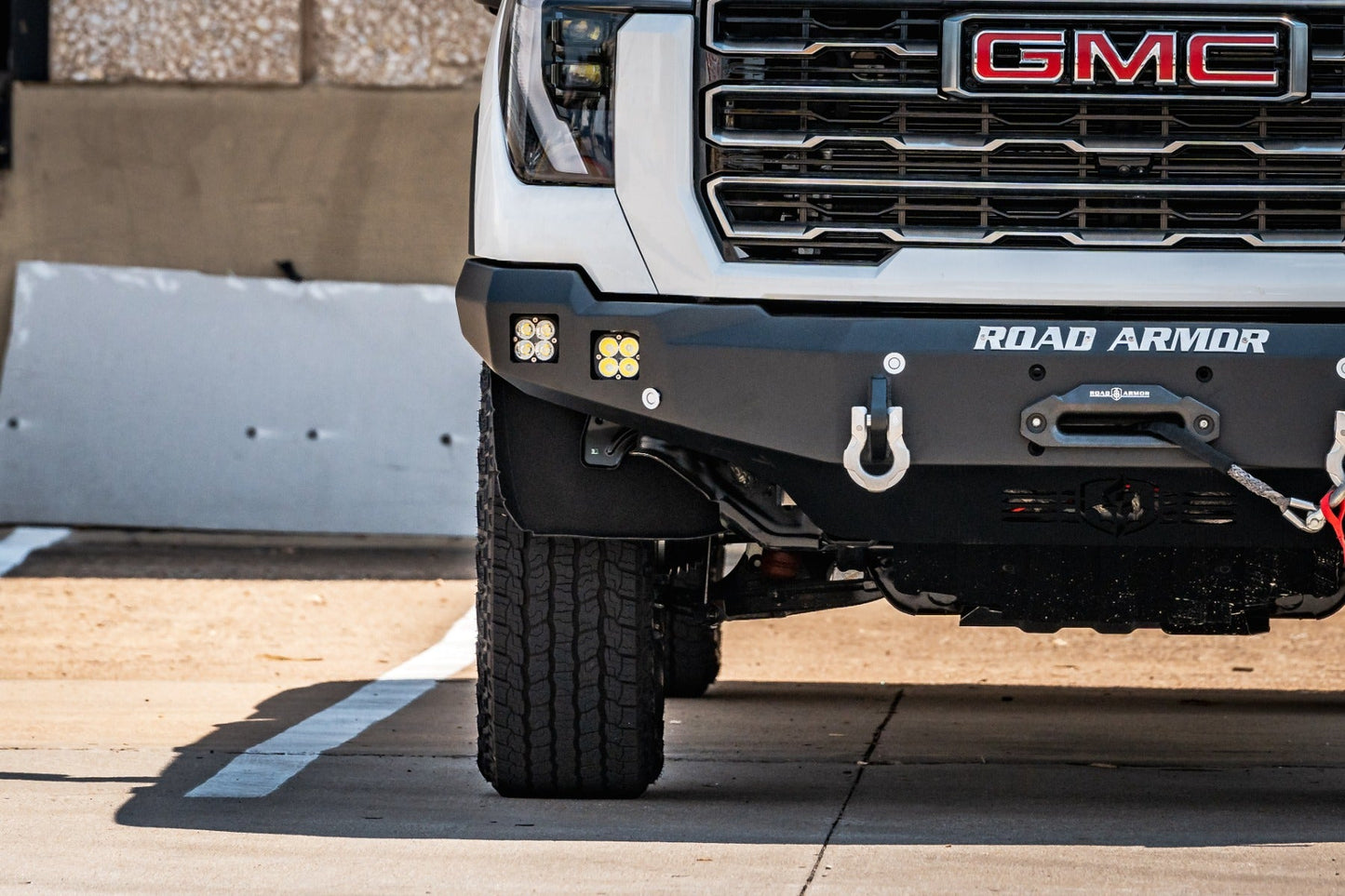Stealth Front Winch Bumper - Texture Black 2024-2025 GMC 2500 3500