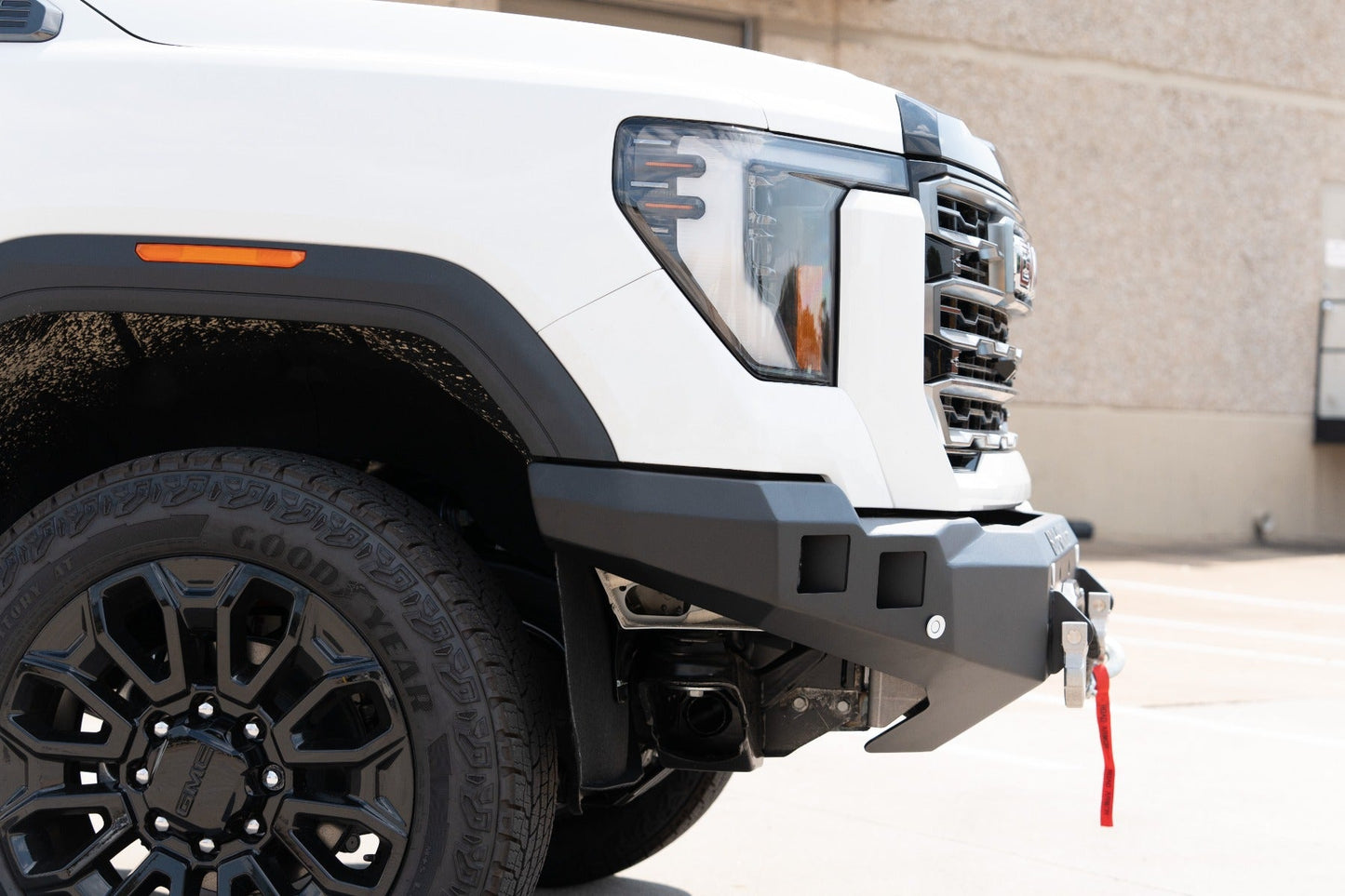 Stealth Front Winch Bumper - Texture Black 2024-2025 GMC 2500 3500