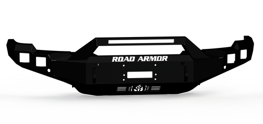 Stealth Front Winch Bumper Sheet Metal Pre-Runner Guard - Texture Black 2024-2025 GMC 2500 3500