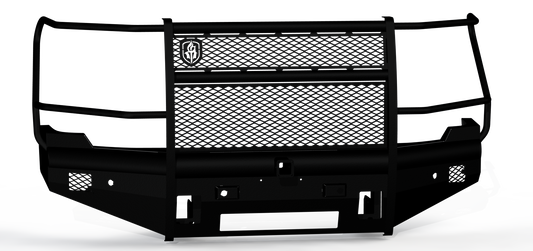 Vaquero Front Non-Winch Bumper Full Guard | 2in Receiver - Texture Black 2024-2025 GMC 2500 3500