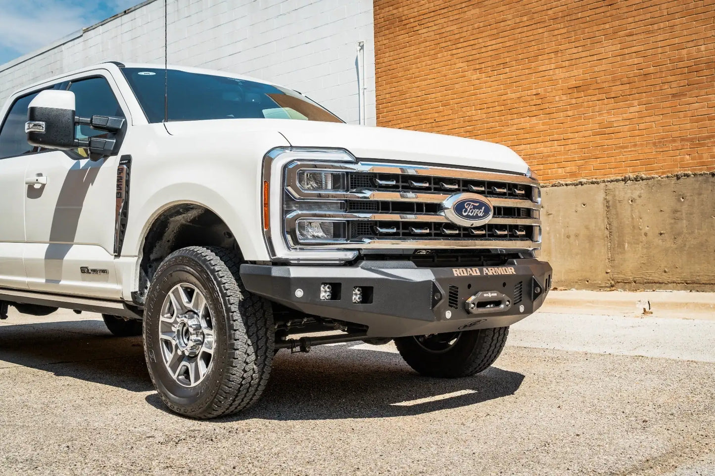 Stealth Front Winch Bumper - Texture Black 2023-2026 Ford F-250 F-350