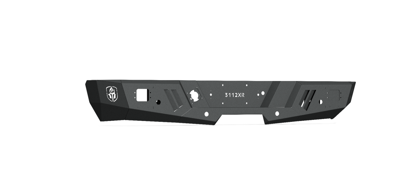 Spartan Rear Bumper - Texture Black 2011-2014 Chevrolet/GMC 2500 3500