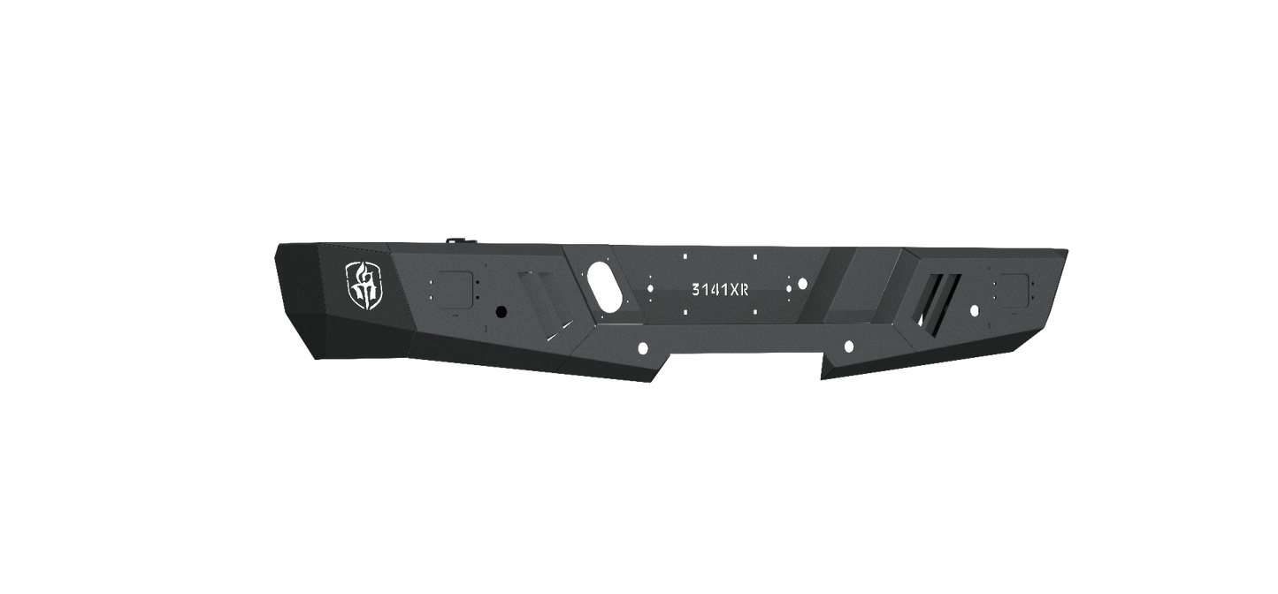Spartan Rear Bumper - Texture Black 2014-2018 Chevrolet/GMC 1500