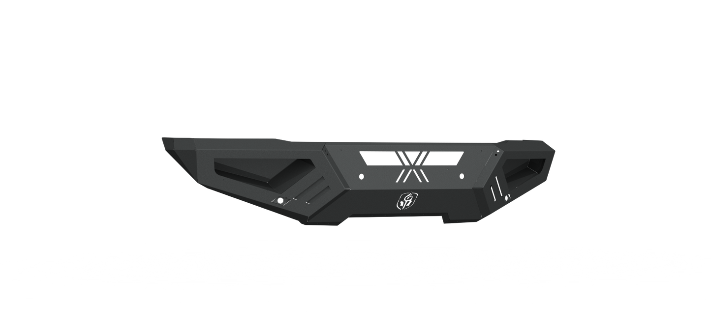 Spartan Front Bumper - Texture Black 2015-2019 Chevrolet 2500 3500