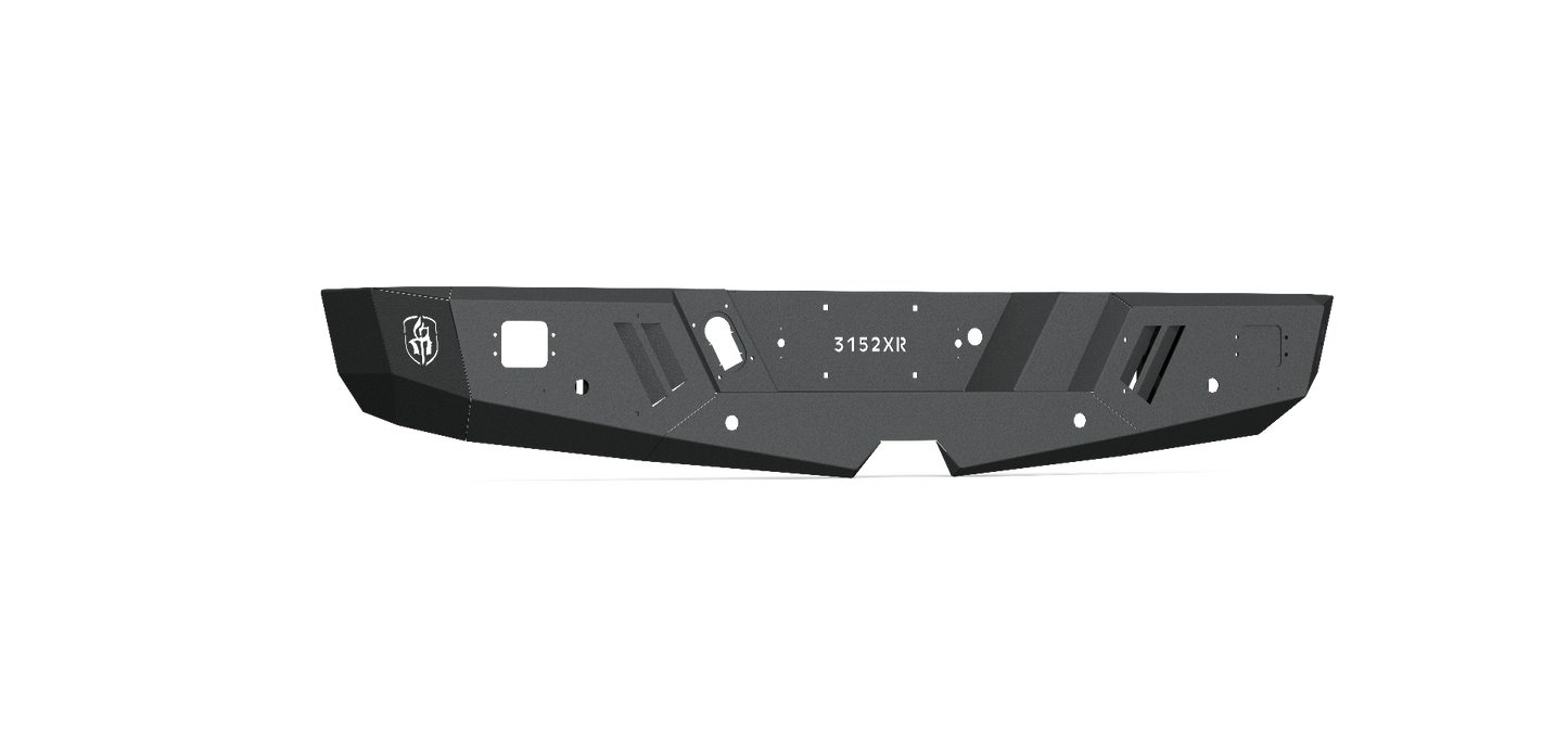 Spartan Rear Bumper - Texture Black 2015-2019 Chevrolet/GMC 2500 3500