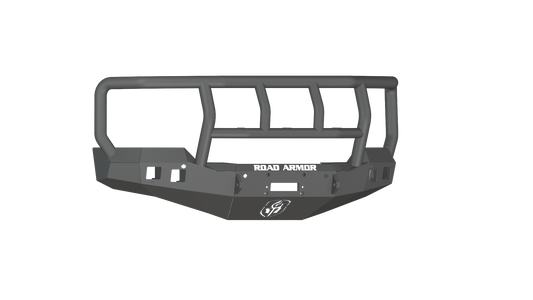 Stealth Front Winch Bumper Titan II Guard - Texture Black 2016-2018 Chevrolet 1500