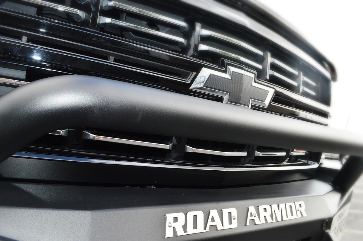 Stealth Front Non-Winch Bumper Pre-Runner Guard - Texture Black 2016-2018 Chevrolet 1500