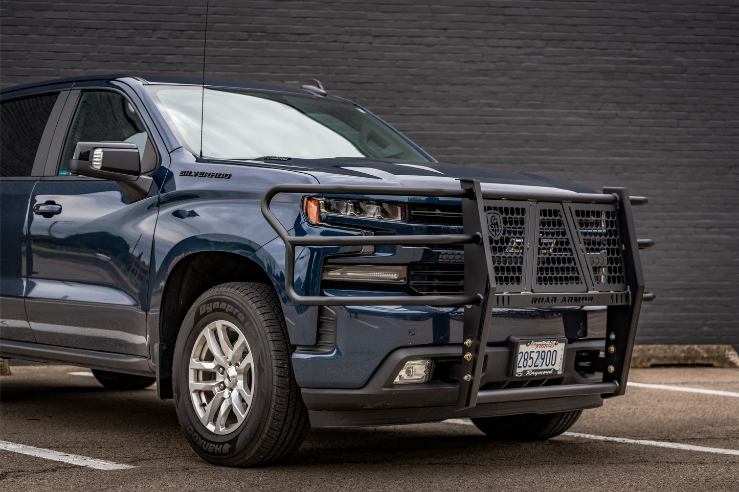Vaquero Front Grille Guard - Texture Black - 2019-2021 - CHEVY 1500