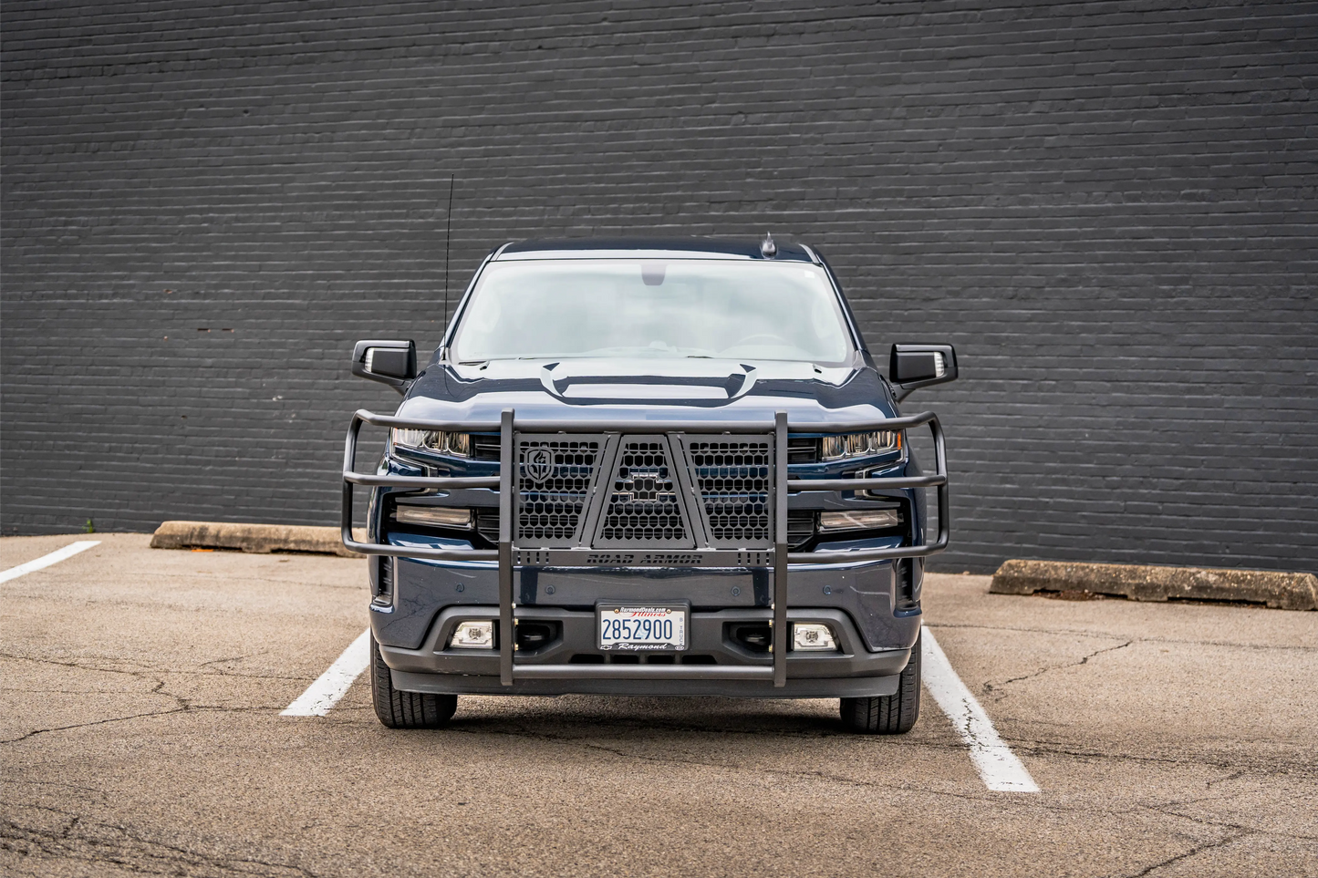 Vaquero Front Grille Guard - Texture Black - 2019-2021 - CHEVY 1500