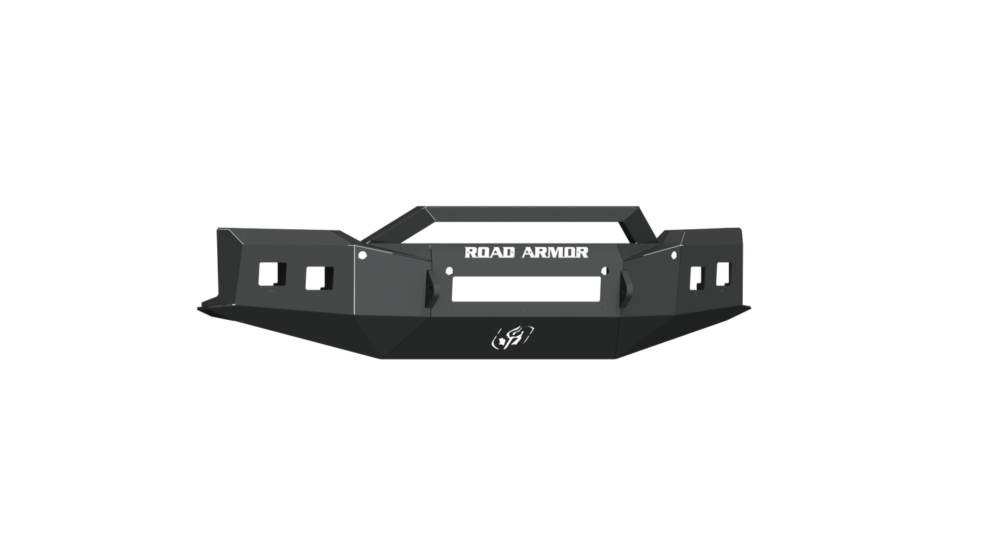 Stealth Front Non-Winch Bumper Sheet Metal Pre-Runner Guard - Texture Black 2019-2021 Chevrolet 1500