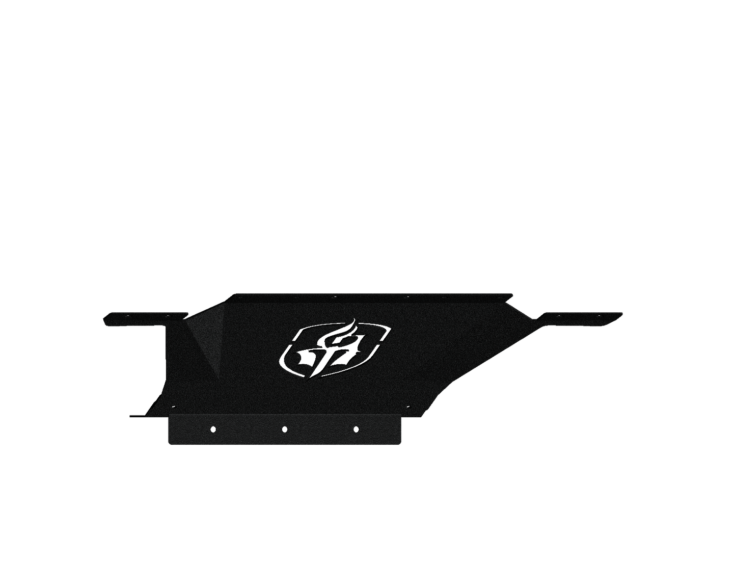 Spartan Front Bolt on Accessory Skid Plate - Texture Black 2019-2021 Chevrolet 1500