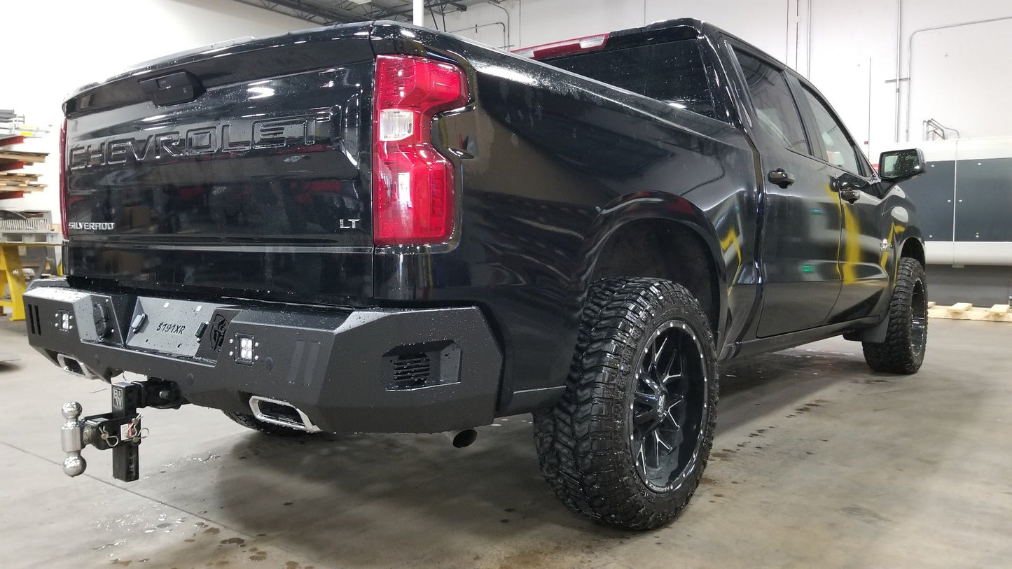 Spartan Rear Bumper - Texture Black 2019-2021 Chevrolet/GMC 1500