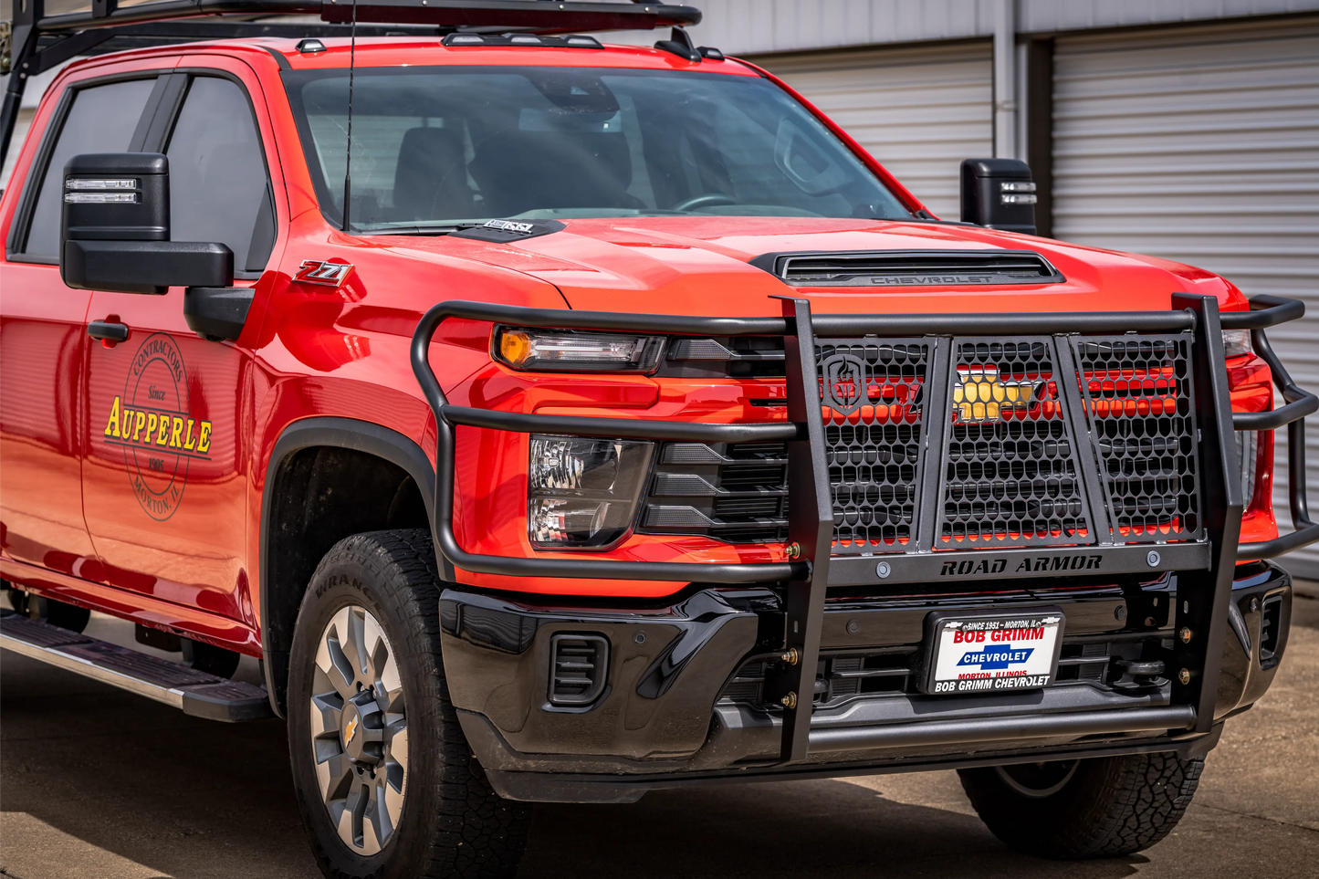 Vaquero Front Grille Guard - Brush Guard - Texture Black - 2020-2026 - CHEVY 2500 3500
