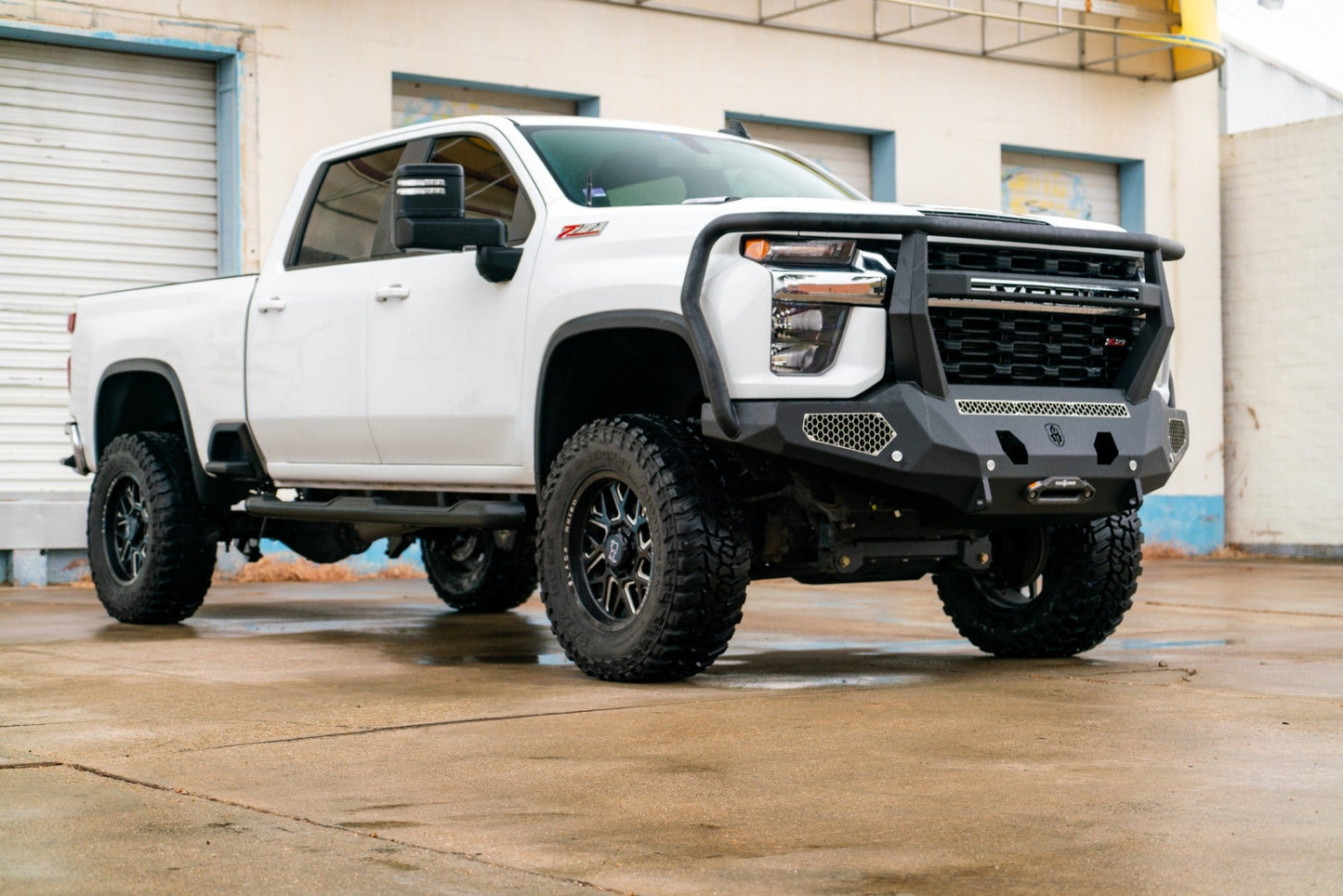 Evolution Front Winch Bumper Reaper Guard - Texture Black 2020-2023 Chevrolet 2500 3500