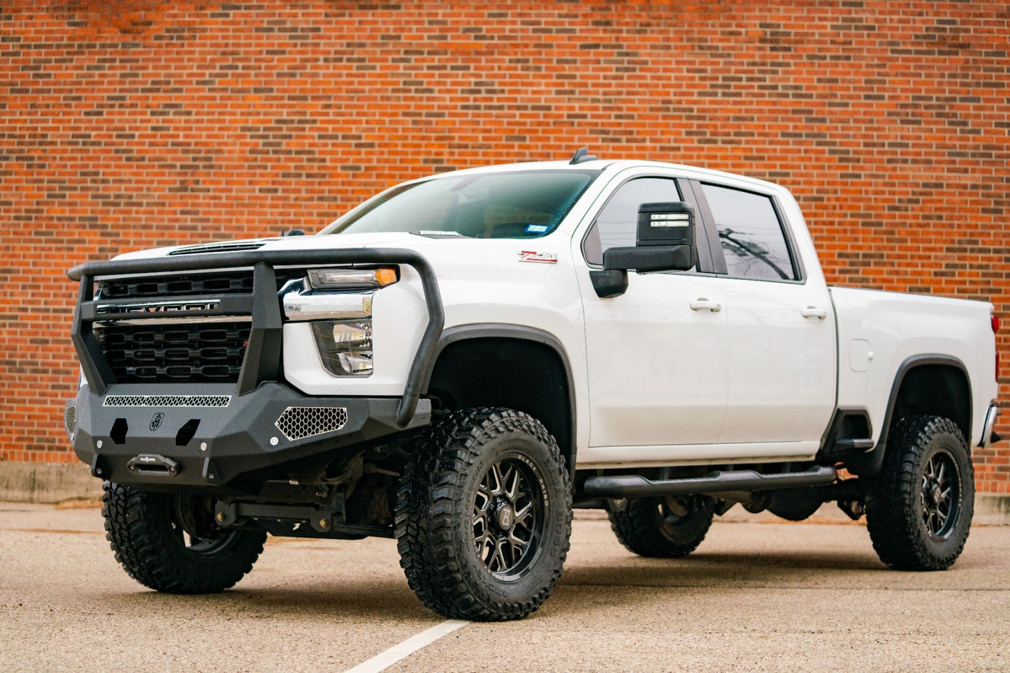 Evolution Front Winch Bumper Reaper Guard - Texture Black 2020-2023 Chevrolet 2500 3500